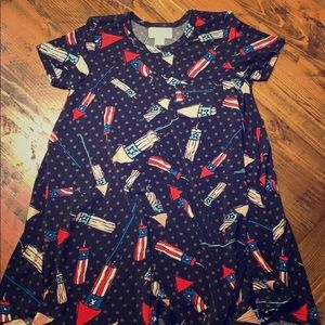 Girls LuLaRoe dress size 4